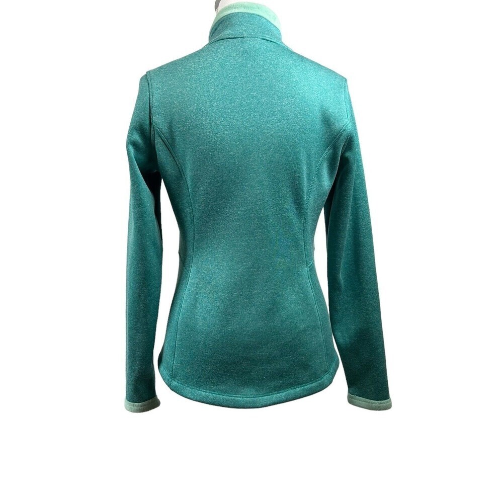 The North Face Jacket Women's Size S/P Agave Soft Shell Full Zip Green C656 - Picture 2 of 11